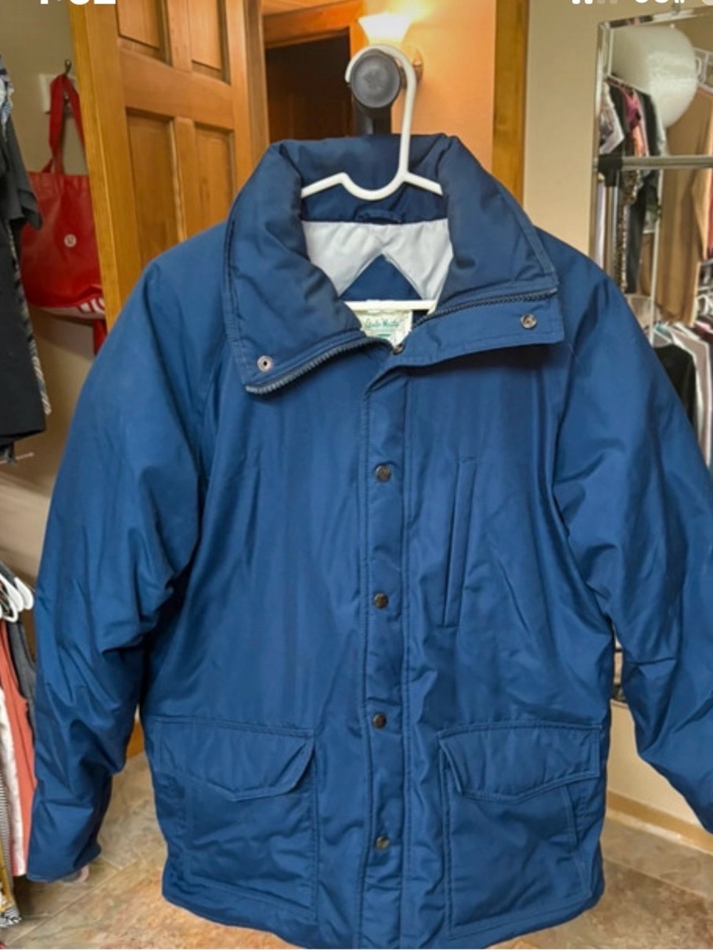 Gander Mountain Men's Blue Puffer Jacket - Insulated Winter Coat